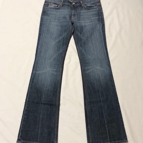 EUC- 7FAM Women’s Flynt Low Rise Bootcut Jeans- 30 - Picture 2 of 8